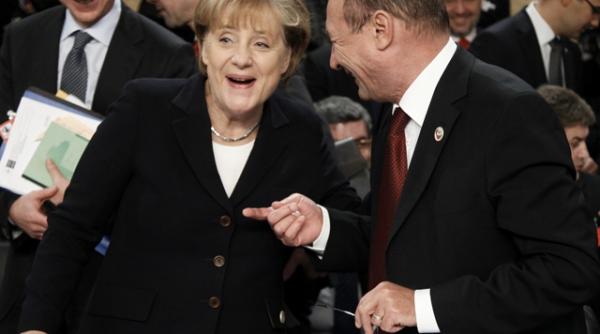 basescu se intalneste cu angela merkel pe 10 noiembrie la berlin