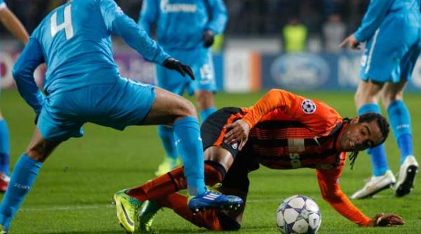 liga campionilor lucescu infrant de rusi