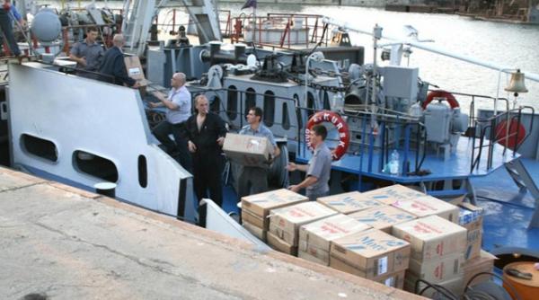 captura record de tigari la galati 176 000 de pachete confiscate de pe o barja ucraineana