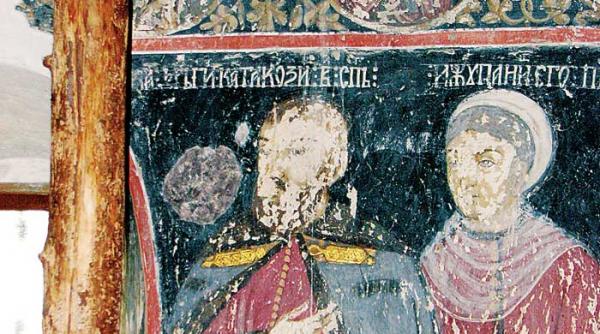 parvu mutu autoportret cu jupaneasa tudora