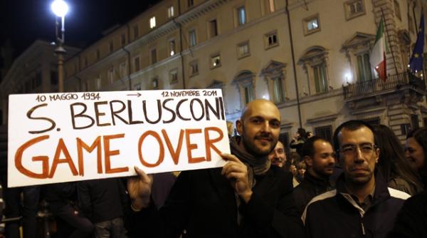 silvio berlusconi a demisionat live text