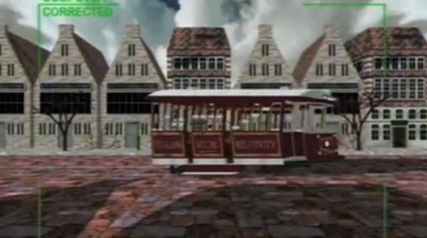 cum s ar vedea un tramvai calatorind cu viteza luminii video