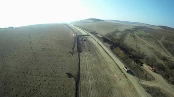 noi santiere pe autostrada sibiu orastie video