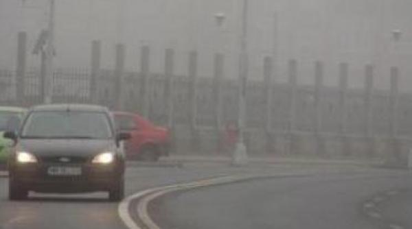 avertizare meteo ceata burnita si polei in sudul centrul si estul tarii