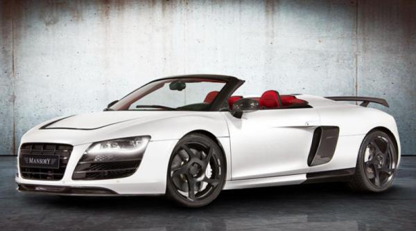 mansory il scoate la iveala pe propriul audi r8 v10 spyder
