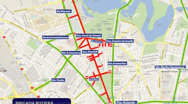 repetitiile de 1 decembrie restrictioneaza traficul in capitala vezi rute ocolitoare