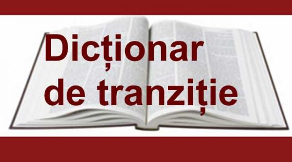 dictionar de tranzitie