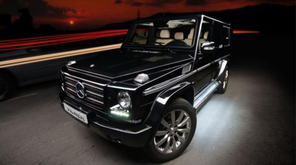 mercedes benz clasa g a fost modificat de vilner