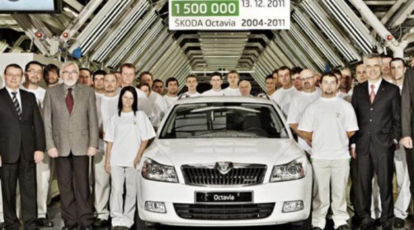 a fost produs exemplarul skoda octavia cu numarul 1 500 000