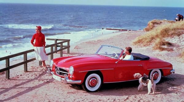 mercedes sl de a lungul istoriei