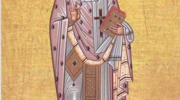 sfantul ignatie teoforul copilul purtat in brate de hristos