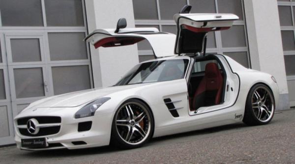 mercedes sls amg a primit mai multi caluti de la senner tuning