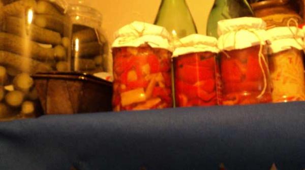 nu mai fac romancele conserve ca altadata nici nu mai impodobesc rafturi de camara si borcane cu zacusca