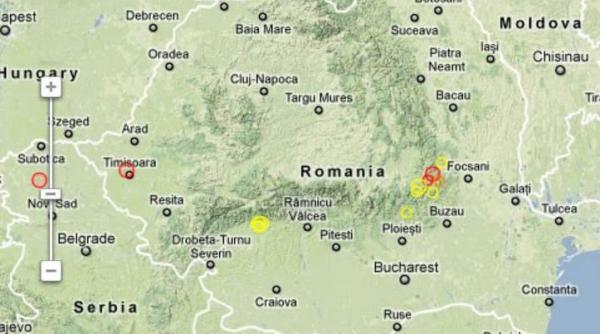 cutremur in serbia la granita cu romania o replica de 3 1 grade pe scara richter a avut loc in banat