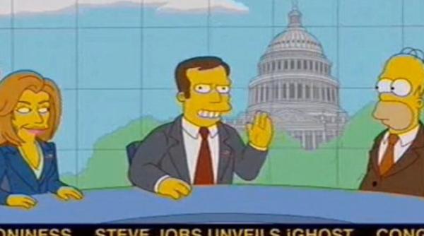 steve jobs batjocorit in the simpsons