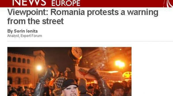 bbc protestele din romania un avertisment al strazii