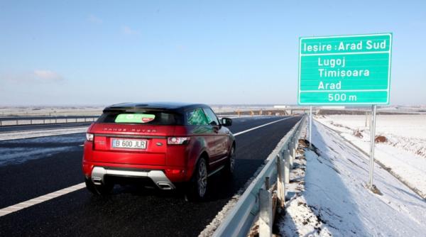 evoque testeaza autostrada arad timi oara epilog