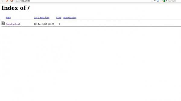 hackerii de la anonymous au sters complet continutul site ului cbs com