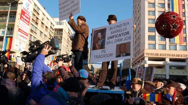 puterea huiduita de ziua unirii