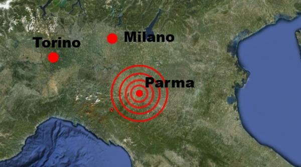 cutremur cu magnitudinea de 5 4 pe scara richter in nordul italiei