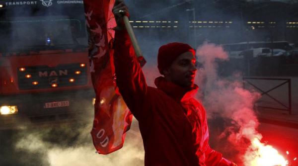 greva generala in belgia scolile s au inchis mijloacele de transport in comun nu mai circula