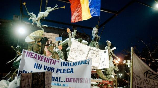 proiectul de legiferare a protestelor din piata universitatii respins de consilierii pdl