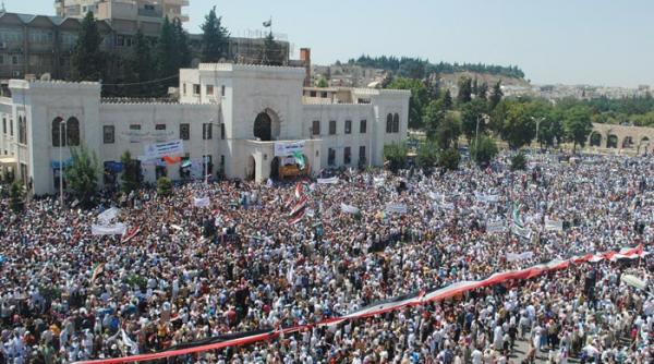 barack obama indeamna regimul de la damasc sa se retraga de la putere