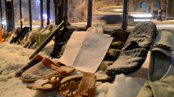 boc boc boc basescu dupa boc protestatarii au sarbatorit demisia premierului