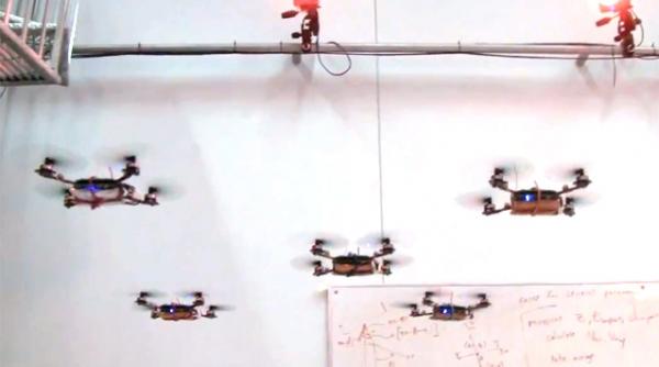 vezi aici ce poate face un roi de nanoboti zburatori