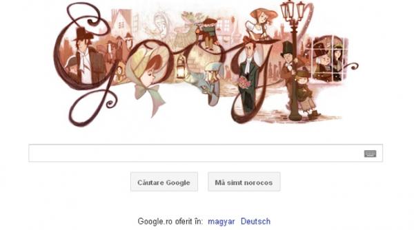google il omagiaza pe charles dickens la 200 de ani de la nasterea scriitorului britanic