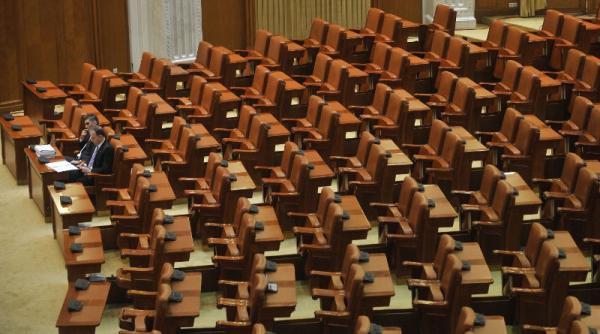 parlamentul merge la ralanti
