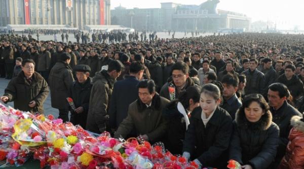 ceremonii grandioase in coreea de nord la celebrarea celei de a 70 a aniversare a liderului defunct kim jong il
