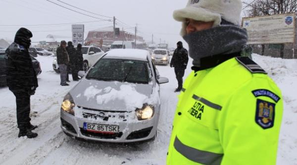 doua drumuri nationale sunt inchise din cauza zapezii vezi drumurile cu restrictii