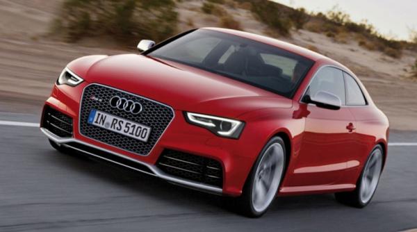 audi rs5 cu facelift in poze noi