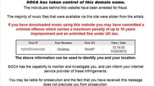 daca ai descarcat muzica de pe site ul asta esti urmarit si risti 10 ani de inchisoare vezi despre ce website e vorba