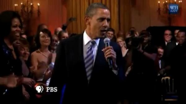 barack obama convins de mick jagger sa cante sweet home chicago la casa alba intr o gala dedicata muzicii blues video