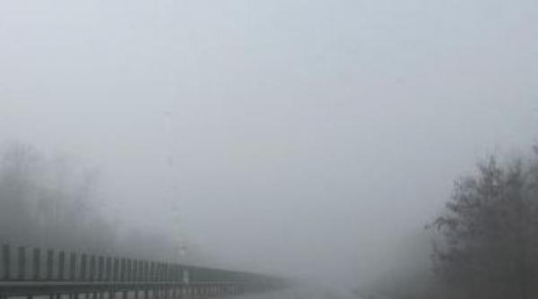 avertizare meteo ceata densa in bucuresti si 26 judete