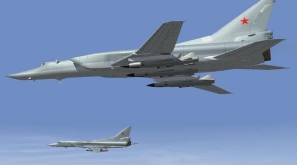 cinci bombardiere rusesti au survolat coastele turciei si bulgariei