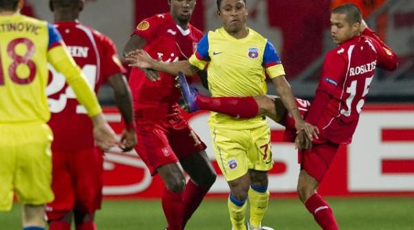 twente steaua 1 0 ros albastrii expulzati din europa dupa doua esecuri similare ca scor si evolutie