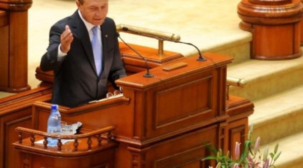 presedintele traian basescu a cerut sa se adreseze parlamentului pe 7 martie