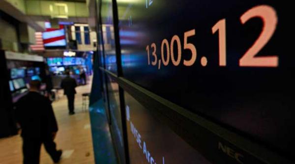 veste buna dow jones depaseste pentru prima oara valoarea inregistrata inainte de declansarea crizei economice in 2008