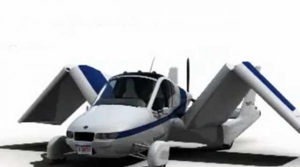 terrafugia transition masina care zboara vezi cat costa ce performante are unde si cand va fi lansata video
