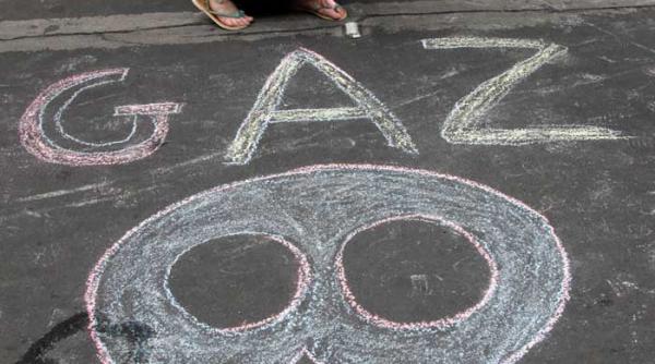 chevron face presiuni pentru gazele de sist