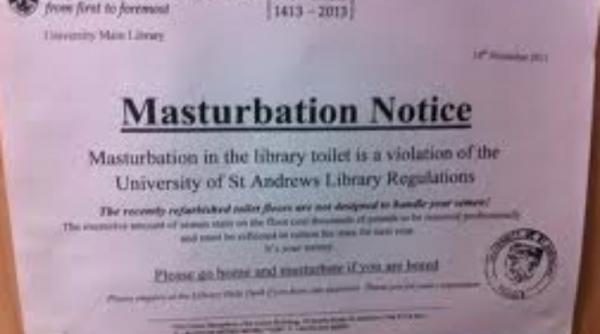 afise anti mastrubare ce farse mai fac soarecii de biblioteca scotieni