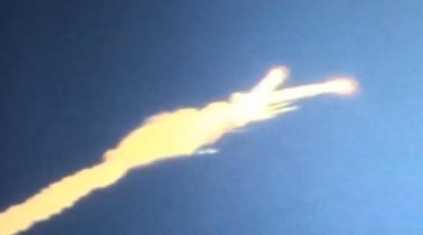 senzational dezintegrarea navetei challenger surprinsa de un cameraman amator video