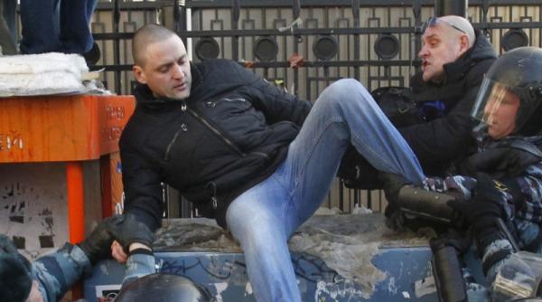 liderul de opozitie rus serghei udaltov arestat la moscova