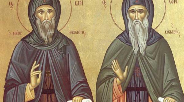 aparatori ai dreptei credinte sfintii teofan marturisitorul grigore dialogul si simeon noul teolog