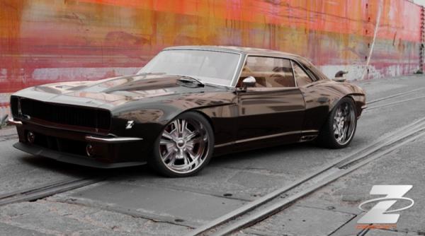 bo zolland pregateste un camaro din 1968 special