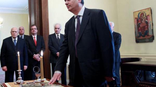 grecia filippos sachinidis numit ministru de finante in locul lui venizelos