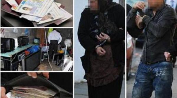 teancuri de bani zeci de pasapoarte sase copii care impart acelasi pat ce au gasit politistii britanici in casa unor hoti de buzunare din romania